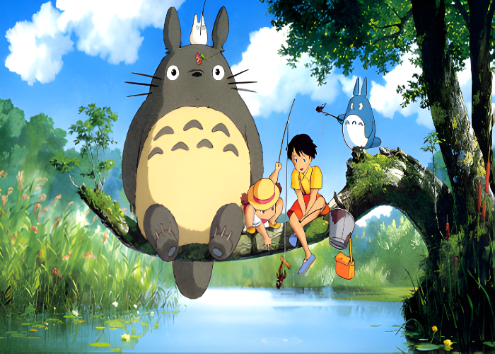 Hình nền anime 4k Totoro
