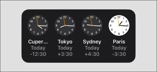 Hướng Dẫn Thêm Widget Đồng Hồ Thế Giới Cho Iphone: Nhanh Chóng & Dễ Dàng