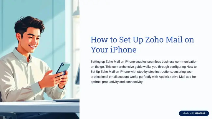 Hướng Dẫn Thêm Zoho Mail Vào Iphone Nhanh Chóng Qua Các Bước Đơn Giản