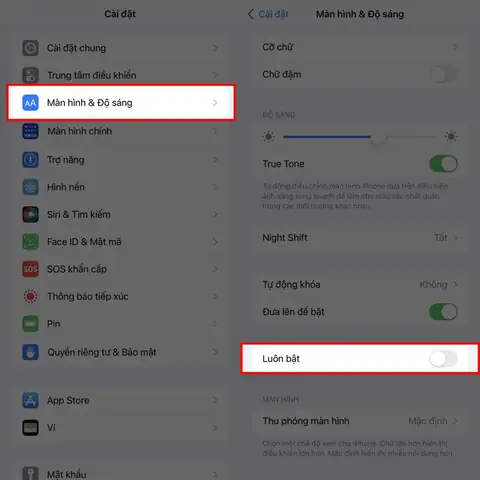 Iphone Always On Display: Cách Bật, Tắt Và Tùy Chỉnh Chi Tiết