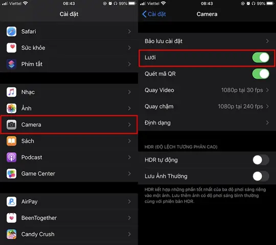 Cách Bật Lưới Camera Iphone: Hướng Dẫn Chi Tiết Giúp Bạn Chụp Ảnh Chuyên Nghiệp Hơn Cách Bật Lưới Camera Iphone: Hướng Dẫn Chi Tiết Giúp Bạn Chụp Ảnh Chuyên Nghiệp Hơn