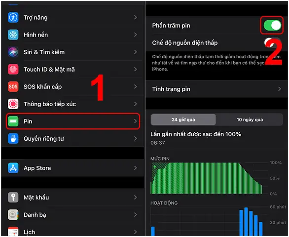 Iphone: Cách Hiển Thị Phần Trăm Pin Đơn Giản Cho Mọi Dòng Máy
