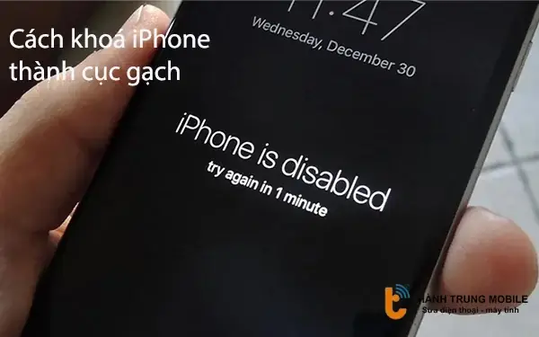 Cách Khóa Iphone Thành Cục Gạch Bảo Toàn Dữ Liệu Khi Mất Máy Từ Xa Cách Khóa Iphone Thành Cục Gạch Bảo Toàn Dữ Liệu Khi Mất Máy Từ Xa