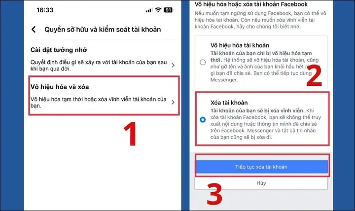 Cách Xóa Tài Khoản Facebook Vĩnh Viễn Trên Iphone Dễ Dàng & Nhanh Chóng