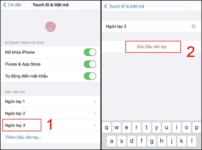 Hướng Dẫn Chi Tiết Cách Cài Đặt Vân Tay (touch ID) Cho Iphone