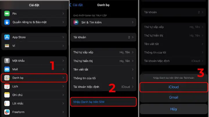 Hướng Dẫn Cập Nhật Và Đồng Bộ Danh Bạ Iphone Lên Icloud, Gmail Đơn Giản