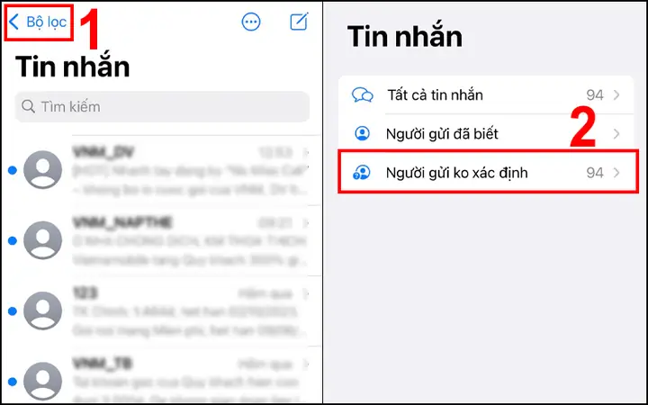 Hướng Dẫn Chặn Tin Nhắn Rác Và Tin Nhắn Lạ Trên Iphone Chi Tiết Nhất