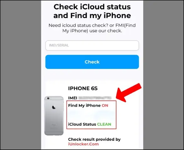 Hướng Dẫn Kiểm Tra Trạng Thái Find My Iphone & Icloud Miễn Phí Bằng IMEI