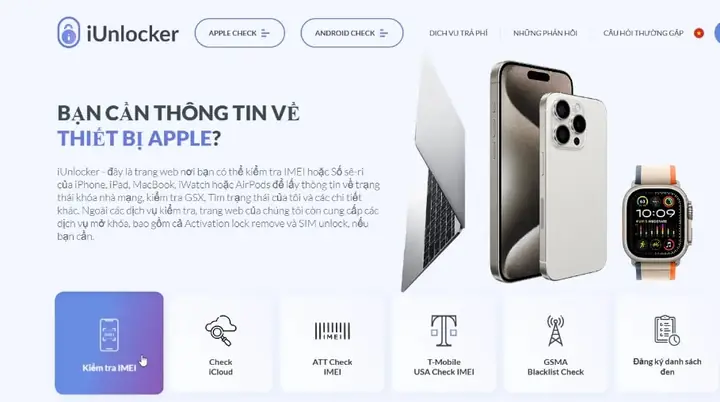 Hướng Dẫn Chi Tiết Kiểm Tra IMEI Iphone AT&T: Trạng Thái, Tình Trạng Khóa Mạng