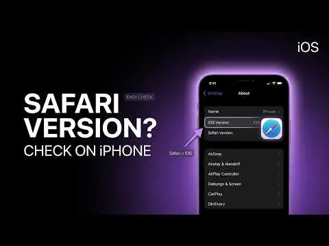 Cách Kiểm Tra Phiên Bản Safari Trên Iphone: Hướng Dẫn Chi Tiết Từ A-Z