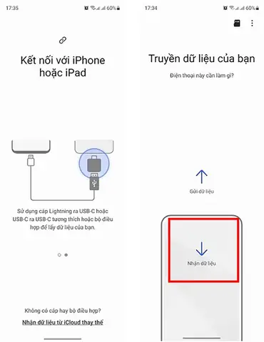 Hướng Dẫn Chi Tiết Chuyển Dữ Liệu Từ Iphone Sang Samsung Nhanh Chóng