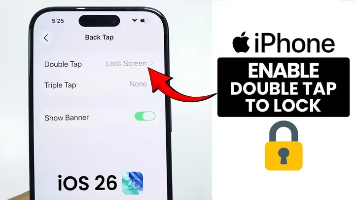 Hướng Dẫn Bật Tính Năng Chạm Hai Lần Để Khóa Màn Hình Iphone Chi Tiết