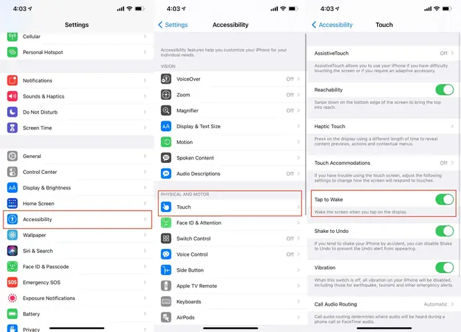 Hướng Dẫn Bật, Tắt Và Sử Dụng Tính Năng Chạm 2 Lần Mở Màn Hình Iphone