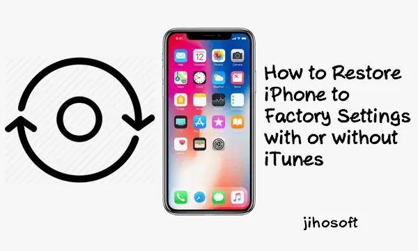 Hướng Dẫn Khôi Phục Iphone Về Cài Đặt Gốc Mà Không Cần Itunes Chi Tiết Nhất