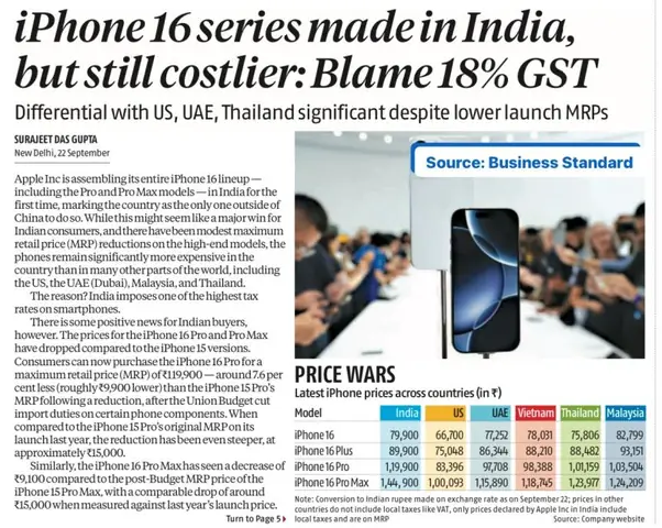 GST Trên Iphone Tại Ấn Độ: Mức Thuế, HSN Code Và Những Điều Cần Biết Năm 2026 GST Trên Iphone Tại Ấn Độ: Mức Thuế, HSN Code Và Những Điều Cần Biết Năm 2026