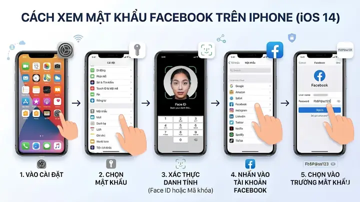 Hướng Dẫn Toàn Diện: Lấy Lại Mật Khẩu Facebook Bị Quên/hack Trên Iphone