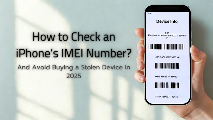 Hướng Dẫn Chi Tiết Cách Check IMEI Iphone Miễn Phí Và Chính Xác