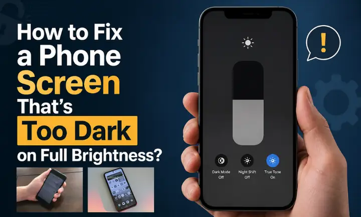Khắc Phục Lỗi Tự Động Tăng/giảm Độ Sáng Iphone Quá Tối: Hướng Dẫn Chi Tiết