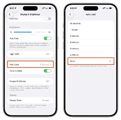 Iphone Tự Tắt Màn Hình: Cách Chống Tự Động Khóa Và Giữ Màn Hình Sáng Lâu Hơn Iphone Tự Tắt Màn Hình: Cách Chống Tự Động Khóa Và Giữ Màn Hình Sáng Lâu Hơn