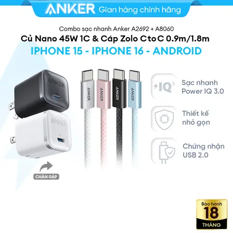 Sạc Nhanh Anker Cho Iphone: Nên Chọn Loại Nào, Mua Ở Đâu Uy Tín? Sạc Nhanh Anker Cho Iphone: Nên Chọn Loại Nào, Mua Ở Đâu Uy Tín?
